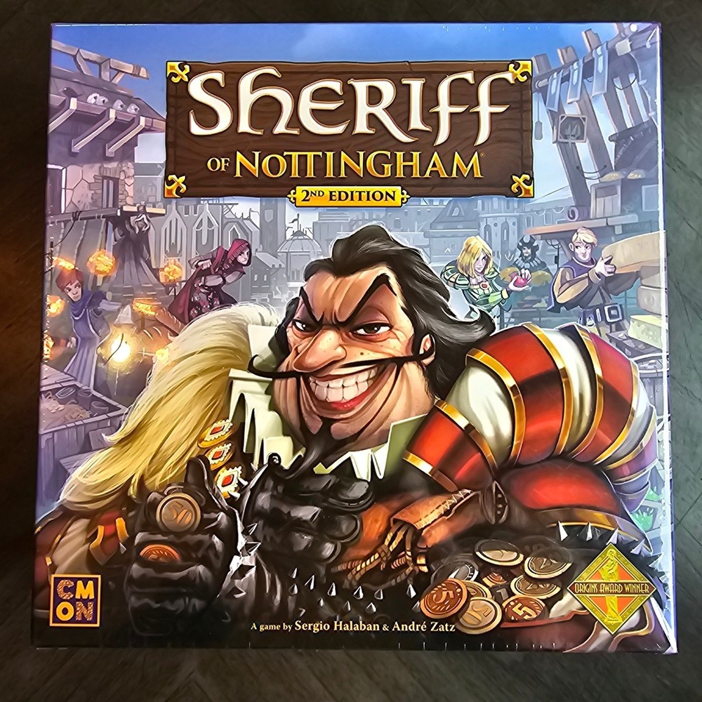 Sheriff of Nottingham - Board Game - 2nd Edition - CMON - Brand New‎ / Sealed